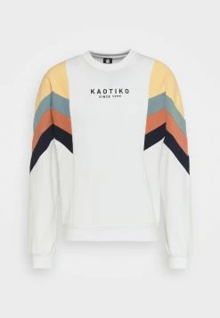 Kaotiko CREW SEATTLE UNISEX - Sweatshirt - White -Kaotiko Shop 9ce27f03ca5843cfbdd6fc7a69d13ba5