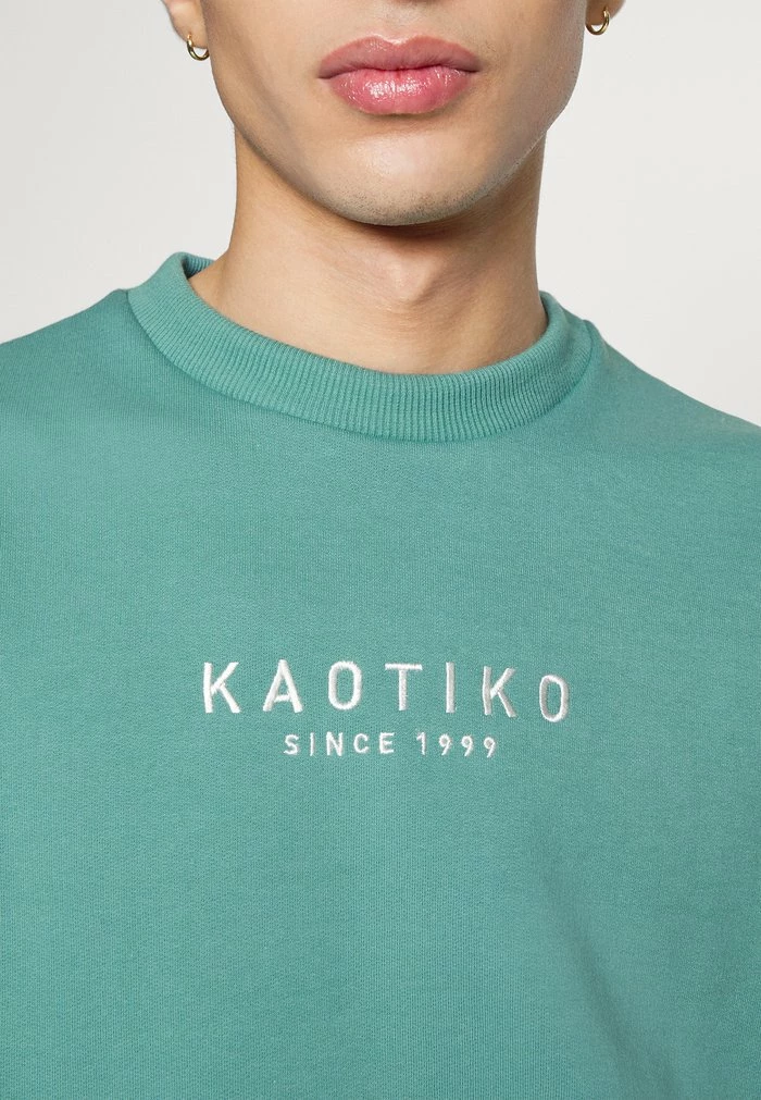 CREW BASIC UNISEX - Sweatshirt - basil Kaotiko CREW BASIC UNISEX - Sweatshirt - Basil -Kaotiko Shop a0bbbde835a54939a60ac72dd4368e96