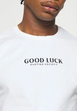 Kaotiko UNISEX GOOD LUCK - Print T-shirt - White 4 Kaotiko UNISEX GOOD LUCK - Print T-shirt - White -Kaotiko Shop a22798cb829f4376b5510d004460033b
