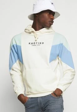 Kaotiko SUD CAP ALBIN UNISEX - Sweatshirt - Ivory/verde/azul -Kaotiko Shop a66f3b0421a14dffab3ae132b15df023