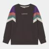 Kaotiko CREW SEATTLE UNISEX - Sweatshirt - Grey/purple/rouge/basil
