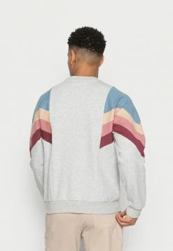 Kaotiko CREW SEATTLE UNISEX - Sweatshirt - Cement/blue/tierra -Kaotiko Shop a7e5745bb8e34518b767d6fce765764f