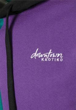 Kaotiko SUD CAP KILLIAN UNISEX - Sweatshirt - Black/jade/purple/grey -Kaotiko Shop acbff6efcc95485aa247215db5abde6f