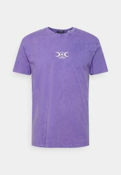 Kaotiko WASHED BRIGHTNESS UNISEX - Print T-shirt - Lila