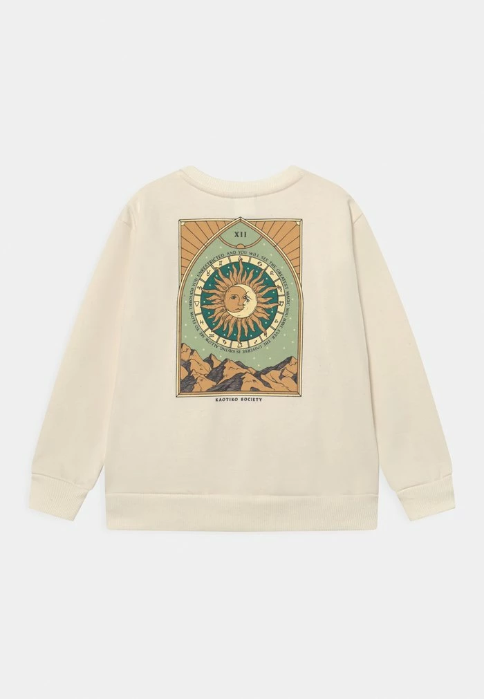 CREW SUN UNISEX - Sweatshirt - ivory Kaotiko CREW SUN UNISEX - Sweatshirt - Ivory -Kaotiko Shop af73e244579f430f8b69c850ef9fb316