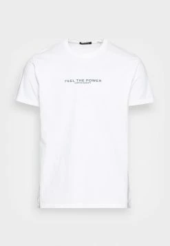 Kaotiko WASHED FEEL THE POWER - Print T-shirt - White 3 Kaotiko WASHED FEEL THE POWER - Print T-shirt - White -Kaotiko Shop b19c34faf4b244d396e884db29cbc3c2