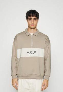 Kaotiko CREW COONOR UNISEX - Sweatshirt - Beige