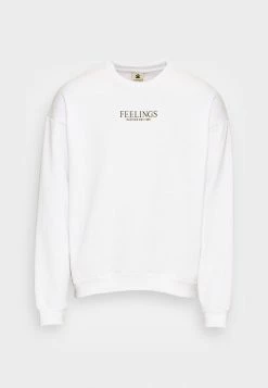 Kaotiko CREW FEELINGS - Sweatshirt - White -Kaotiko Shop b9002ff0bfa640b88ba68de319f2d8bd