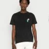 Kaotiko WASHED MINIMAL UNISEX - Print T-shirt - Black