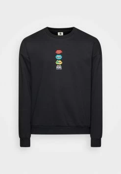 Kaotiko CREW MOUTH COLORS UNISEX - Sweatshirt - Black -Kaotiko Shop ba1e28c885d74dd7a84e5aa3449fcc71