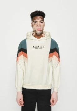 Kaotiko SUD CAP EWAN - Sweatshirt - Marfil/green