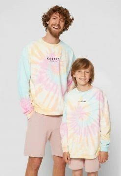 Kaotiko SUD CAP TIE DYE - Sweatshirt - Blue/pink/yellow -Kaotiko Shop bd224f96d98f41c599951737405a9ed7