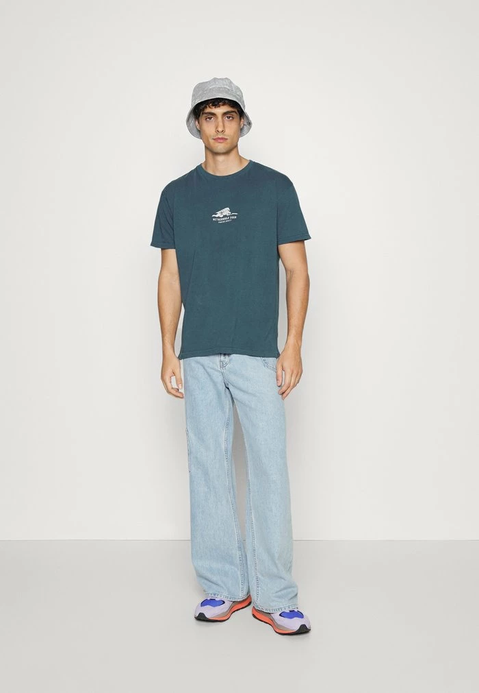 WASHED NETHERWORLD DOOR UNISEX - Print T-shirt - navy Kaotiko WASHED NETHERWORLD DOOR UNISEX - Print T-shirt - Navy -Kaotiko Shop bd99abed7b0f4dba891d2134ebe6d904