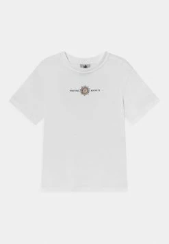 Kaotiko SCORPION UNISEX - Print T-shirt - White