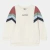 Kaotiko CREW SEATTLE UNISEX - Sweatshirt - Ivory/burgundy/fresh Green