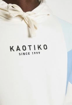 Kaotiko SUD CAP ALBIN UNISEX - Sweatshirt - Ivory/verde/azul -Kaotiko Shop c171e10a11f44ce58dd2afda8d6dc0b9