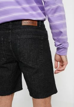 Kaotiko Denim Shorts - Black -Kaotiko Shop c268db87e7724d98bd2630f83f471fc1