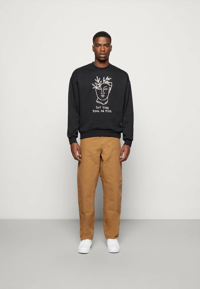 CREW GRIEGA UNISEX - Sweatshirt - black Kaotiko CREW GRIEGA UNISEX - Sweatshirt - Black -Kaotiko Shop c411d734851f4cccbfb70117724668f6