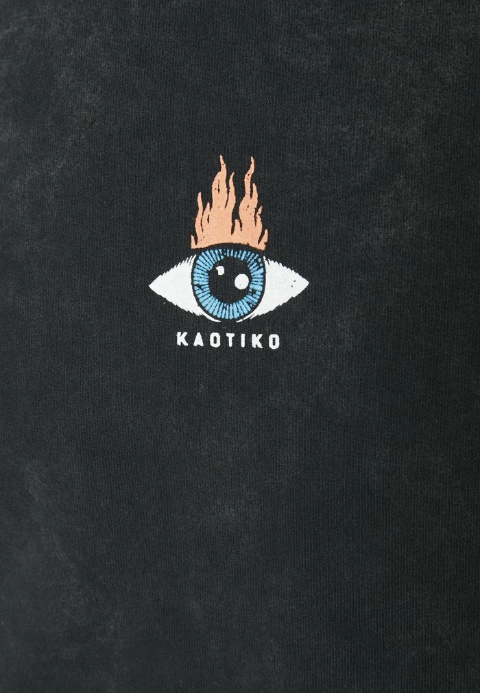 SUD CAP WASHED MOON SPHYNX UNISEX - Sweatshirt - black Kaotiko SUD CAP WASHED MOON SPHYNX UNISEX - Sweatshirt - Black -Kaotiko Shop c4a8ab042e1e48b99ab3ff36b62cd705