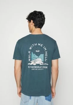 Kaotiko WASHED NETHERWORLD DOOR UNISEX - Print T-shirt - Navy 2 Kaotiko WASHED NETHERWORLD DOOR UNISEX - Print T-shirt - Navy -Kaotiko Shop c63a3a9f9b1247bcb82d6697a7b6c46d