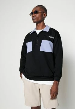 Kaotiko CREW BRENT UNISEX - Sweatshirt - Black/grape 3 Kaotiko CREW BRENT UNISEX - Sweatshirt - Black/grape -Kaotiko Shop c96112ae20e944fb853a65b4a6e860f6