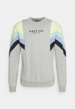 Kaotiko CREW SEATTLE - Sweatshirt - Grey/yellow/green/grape/navy 5 Kaotiko CREW SEATTLE - Sweatshirt - Grey/yellow/green/grape/navy -Kaotiko Shop c9fc9db716c240a1ac22d90fcfb4f7db