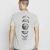 Kaotiko TIE DYE VENUS - Print T-shirt - Grey