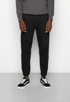 Kaotiko PANT ILLINOIS UNISEX - Chinos - Black