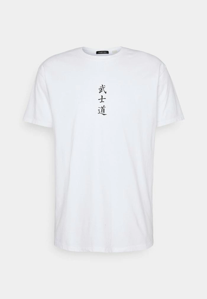 WASHED FACE EVERYTHING - Print T-shirt - white Kaotiko WASHED FACE EVERYTHING - Print T-shirt - White -Kaotiko Shop d1ab578285644293a50d929ba184c410