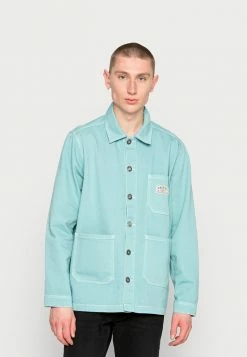 Kaotiko WORK JACKET - Denim Jacket - Aqua Green