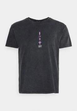 Kaotiko WASHED RUINS UNISEX - Print T-shirt - Black