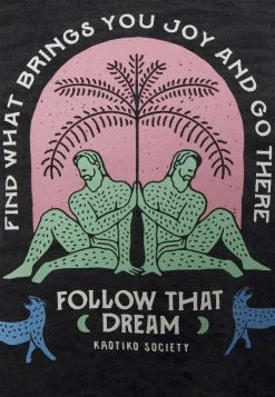 Kaotiko CREW DREAM - Sweatshirt - Black -Kaotiko Shop d4440d392fb1439a8ca4ca6eb3ef7bc9