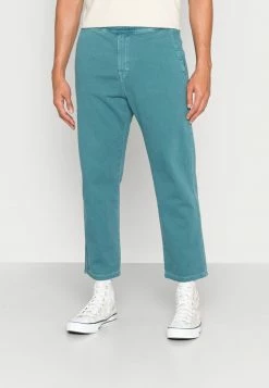 Kaotiko CARPENTER UNISEX - Straight Leg Jeans - Petroleo