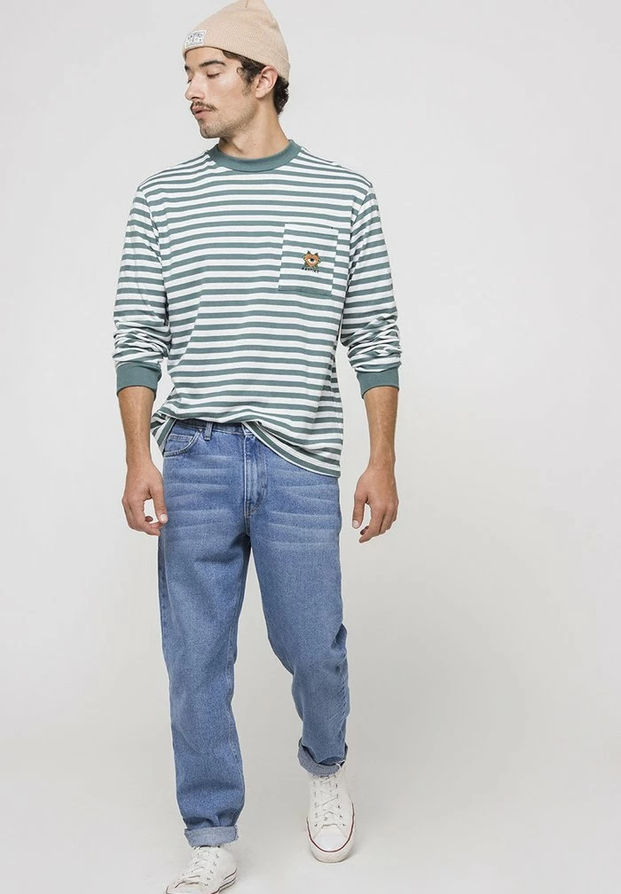 M/L STRIPED HEART - Long sleeved top - gestreiftes herz t shirt Kaotiko M/L STRIPED HEART - Long Sleeved Top - Gestreiftes Herz T Shirt -Kaotiko Shop d485e04421094561afba33c587304c9e