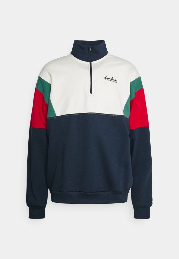 CREW COLIN - Sweatshirt - navy/marfil Kaotiko CREW COLIN - Sweatshirt - Navy/marfil -Kaotiko Shop d5304457a7cb404f89060efefefc011c