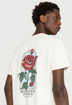 Kaotiko HYPNOTIC GARDEN UNISEX - Print T-shirt - White -Kaotiko Shop d5418af8c9a84aa384a1c4389db91e24