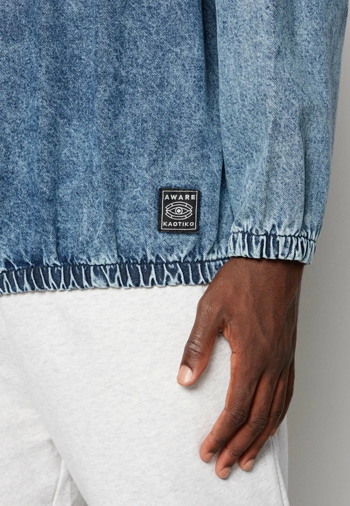 Kaotiko CREW BRANDER - Denim Jacket - Blue 6 Kaotiko CREW BRANDER - Denim Jacket - Blue - Image 6