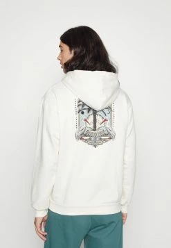 Kaotiko TREASURE ISLAND UNISEX - Hoodie - Ivory -Kaotiko Shop d845bb57c25f49eaa9dc915faaae00d8