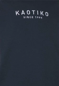 Kaotiko SUD CAP EWAN - Sweatshirt - Navy/caramel/fly Blue -Kaotiko Shop dc9754c5ae404c469cefc514272f5eb9