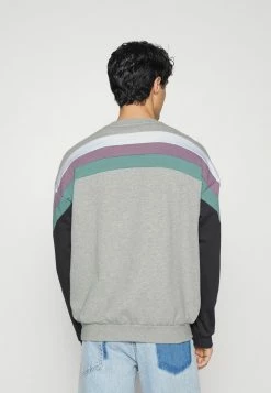 Kaotiko CREW WALKER UNISEX - Sweatshirt - Grey/white/lila -Kaotiko Shop dd563676e1c94b6192b69e8d3c07b3db