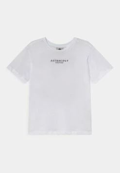 Kaotiko SUN UNISEX - Print T-shirt - White