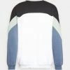 Kaotiko CREW DRU - Sweatshirt - White/black/lavanda