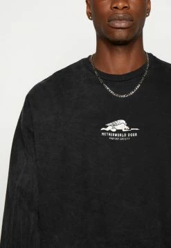 Kaotiko CREW WASHED NETHERWORLD DOOR UNISEX - Sweatshirt - Black 5 Kaotiko CREW WASHED NETHERWORLD DOOR UNISEX - Sweatshirt - Black -Kaotiko Shop df0255bdb02c437f8390755f68fd7b6c