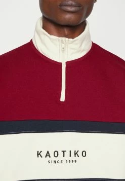 Kaotiko CREW BERWIN UNISEX - Sweatshirt - Burgundy/navy/ivory 4 Kaotiko CREW BERWIN UNISEX - Sweatshirt - Burgundy/navy/ivory -Kaotiko Shop e0150e49e72e4b3ea63adc1050877629