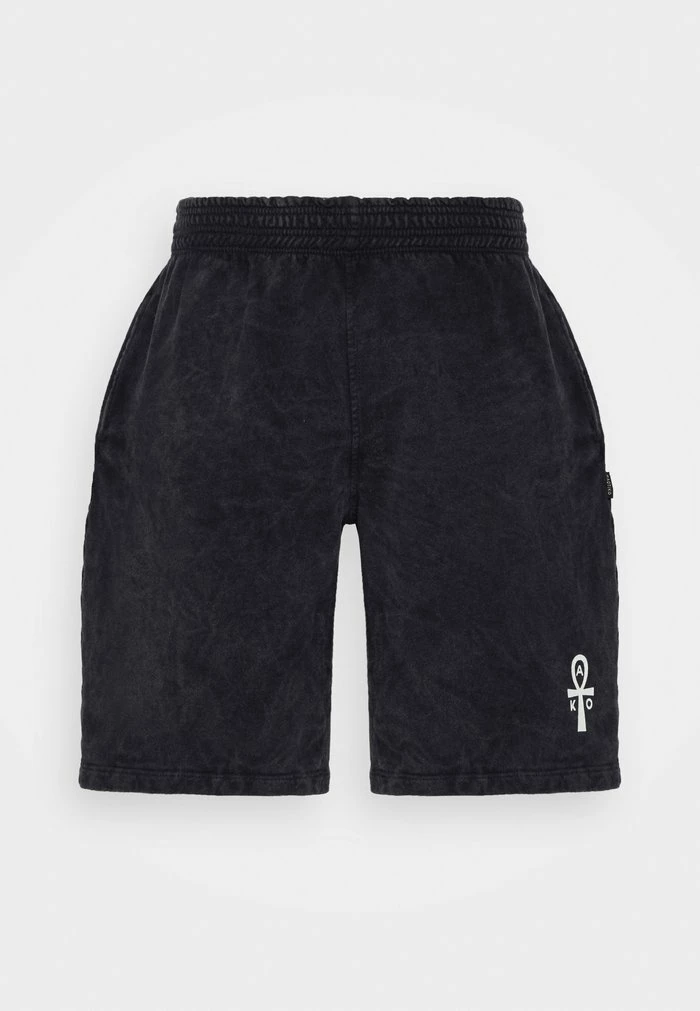 BERMUDA WASHED ETERNAL - Tracksuit bottoms - black Kaotiko BERMUDA WASHED ETERNAL - Tracksuit Bottoms - Black -Kaotiko Shop e2f269ea3d954f8aa7b0583ba0dbeb83