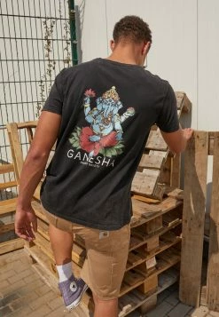 Kaotiko WASHED GANESHA UNISEX - Print T-shirt - Black -Kaotiko Shop e3f9782115944c7996fe9cc3d5598e3e