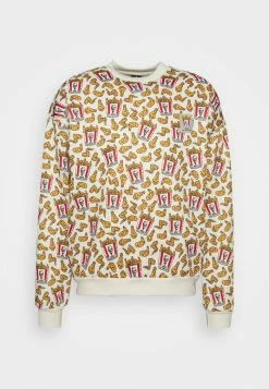 Kaotiko CREW KFC CHICKENS - Zip-up Sweatshirt - White/bronze