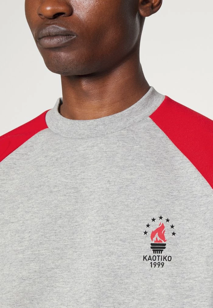 CREW ATLANTA UNISEX - Zip-up sweatshirt - grey/red/green/navy Kaotiko CREW ATLANTA UNISEX - Zip-up Sweatshirt - Grey/red/green/navy -Kaotiko Shop e574b284d9314ed6ba4c0ce232c89a2f