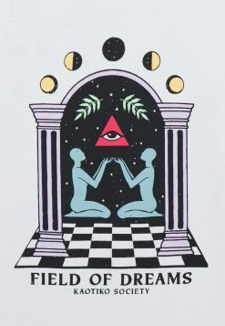 Kaotiko WASHED VISION UNISEX - Print T-shirt - White 2 Kaotiko WASHED VISION UNISEX - Print T-shirt - White -Kaotiko Shop e78b9d1d2a2b429a99df9e7f789f53ab