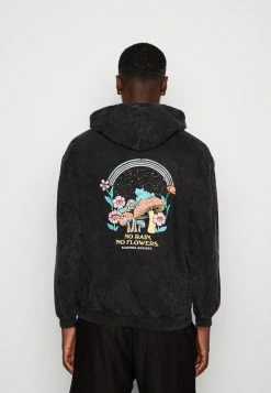 Kaotiko WASHED HAPPY FROG UNISEX - Sweatshirt - Black